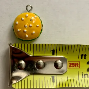 Cheeseburger Charm Pendant Yellow thumbnail 8