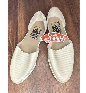 Vans Slip-On Skimmer Birch Moto Leather Size 5 NWT!!! thumbnail 1
