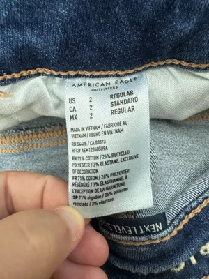 American Eagle Next Level Stretch High-Rise Jegging Jeans Size 2 thumbnail 7