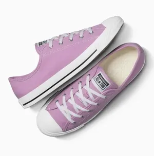 Converse Chuck Taylor all star low top Orchid purple sneakers thumbnail 1