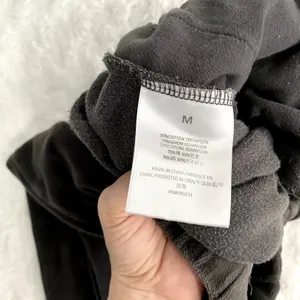 Fear of God Essentials Iron Black Gray Pull-on Velour Lounge Joggers Pants M thumbnail 6