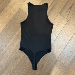 Express Body Contour Mid Compression High Neck Bodysuit Small Black - C2-032 thumbnail 5