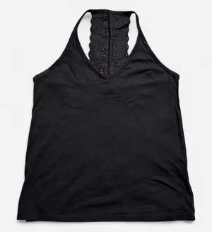 Banana Republic Tank Top with lace Racerback Detailing (Size XS) thumbnail 1
