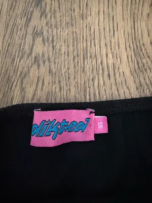 Edikted Vivie Ribbed Cut Out Black Bodysuit thumbnail 4