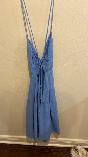 Le lis Boutique Midi Blue Dress thumbnail 5
