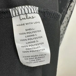 Lulus Forever Celebrated Black Swiss Dot Ruched Tulle Midi Dress Cocktail XS NWT thumbnail 11