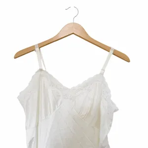 Vintage White Ivory Slip Dress Sz XS/S thumbnail 2