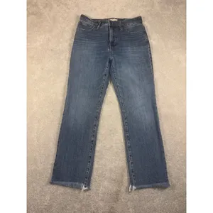 madewell the perfect‎ vintage jean 29 Raw Hem Side Slit Med Wash thumbnail 2