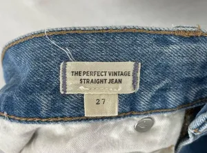 Madewell The Perfect Vintage Straight Distressed Rigid High Rise Jean thumbnail 8