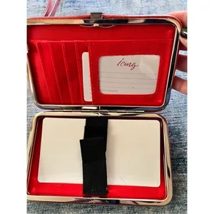 Icing Red Glitter Naughty Is The New Nice Smart Phone Wristlet thumbnail 5