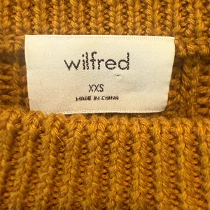 ARITZIA‎ WILFRED Serment Sweater in Mustard thumbnail 5