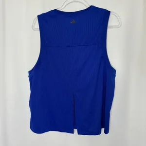 Adidas Yoga Royal Blue Studio Tank Athletic Muscle NWT Womens XL thumbnail 6