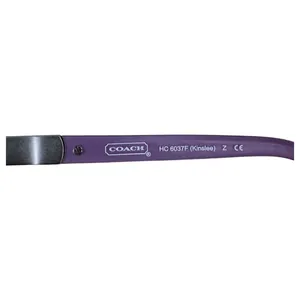 Coach Kinslee HC 6037F Purple Eyeglasses Glasses Frames – NEEDS LENSES thumbnail 2