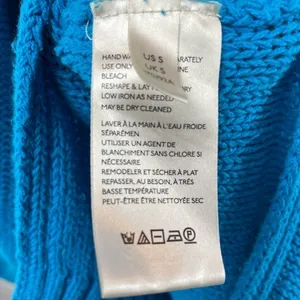 Free People Firefly‎ Tunic Sweater in Blue Size Small thumbnail 12