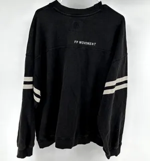 Free People All Star Buti Pullover Graphic Graphite Nordic Trail Combo L NWT thumbnail 8