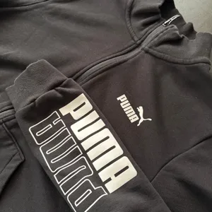 Sporty Puma Full Zip Track Jacket Womens L Graphic Athletic‎ Running Outdoor thumbnail 2