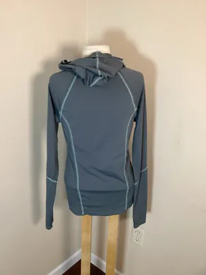 Free People Movement Half-Zip Athletic Hoodie Gray Size M thumbnail 3