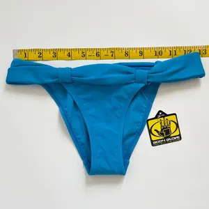 Body Glove Azuro Blue Bali Hipster Bikini Bottom XS NWT Folded Waistband Charm thumbnail 5