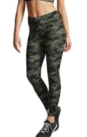 New! Active Camo Print Leggings Size: Medium thumbnail 1