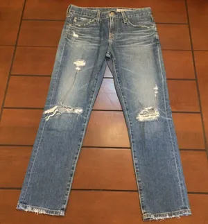 AG Adriano Goldschmied the ex-boyfriend slim slouchy slim size 25r thumbnail 1