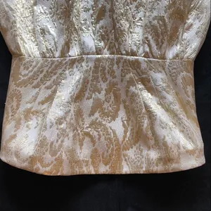 Thoshanna Gold Strapless Cocktail Dress thumbnail 3