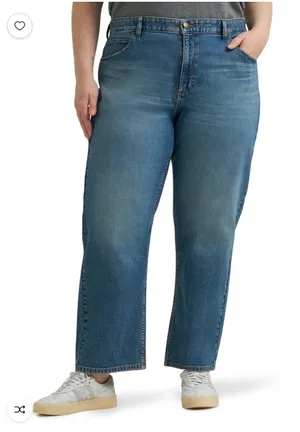 Lee Straight Leg High Rise Jeans thumbnail 1