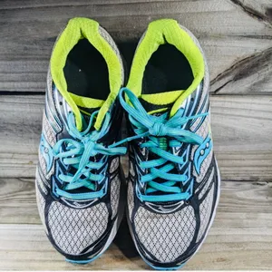 Saucony Womens Guide 9 Athletic Shoes Size 8  Gray thumbnail 5