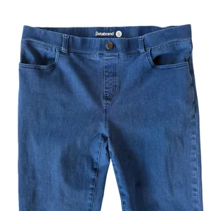 Betabrand Women's Stretch Straight Leg Denim Pants Size XL Long thumbnail 2