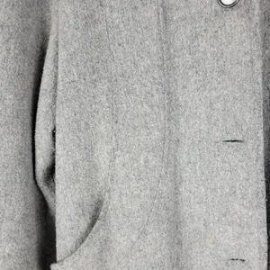 Herman Kay Womens Coat 14 Gray Wool Blend Button Front Lined Overcoat‎ Jacket thumbnail 10