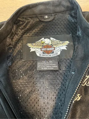 Harley-Davidson Women's Jacket Black Riding Jacket Size Small thumbnail 6