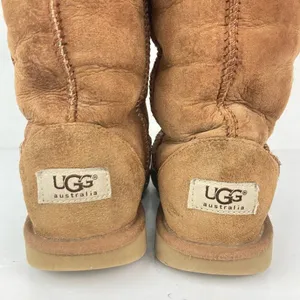 UGG Classic Chestnut Brown Boots Size 5 Genuine Leather/Sheepskin thumbnail 10