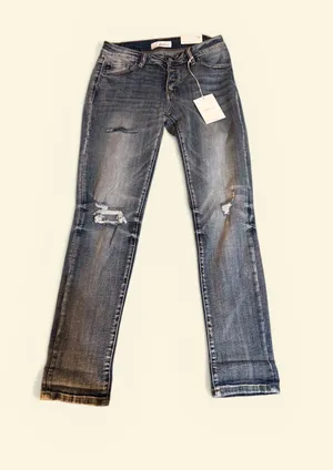 KanCan USA Relaxed Fit Jeans Distressed 27 thumbnail 1