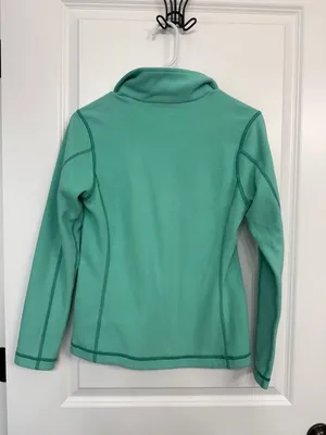 Patagonia Teal Microfleece Quarter Zip Pullover Women’s XS thumbnail 6