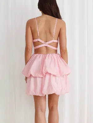 HELLO MOLLY Pink Bubble Dress thumbnail 2