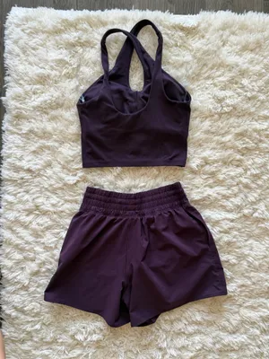 Aerie OFFLINE Set: Hot Stuff Short and XTRA Criss Cross High Neck thumbnail 3
