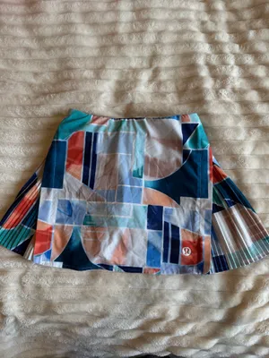 Lululemon Peak Pleat Tennis Skirt High-Rise Multi-colored thumbnail 2