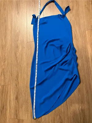 AMANDA UPRICHARD Maxwell Dress in Electric Blue thumbnail 7