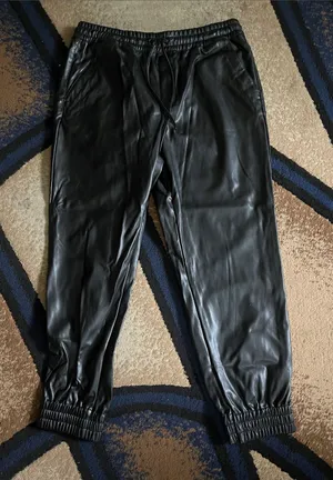 Dollhouse Black Faux Leather Skirt with Elastic Waistband thumbnail 1