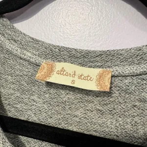 Women's Gray Inside Out style‎ Altar'd State Crop Sweater thumbnail 2