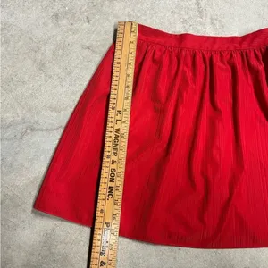 House Of Harlow 1960 Revolve Red Lined Mini Skirt Side Zip Size Small thumbnail 6