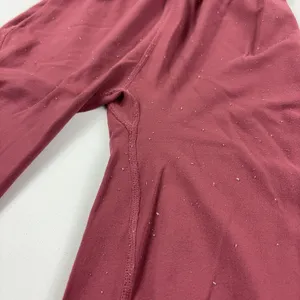 FP Movement Jumpsuit Womens XS Red Knit Flare Leg Sleeveless Scoop Neck Stretch thumbnail 5