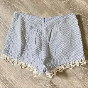 •Rag & Bone woman’s striped lace hem shorts• Size 2 thumbnail 6