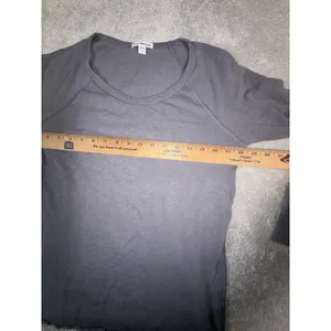 Standard James Perse Cotton Poly French Terry Sweatshirt Gray Size 2 Medium thumbnail 6