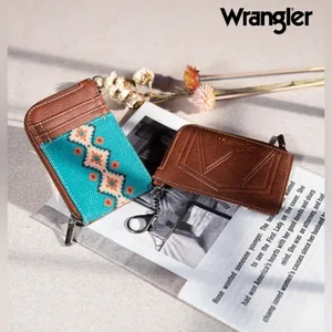 Wrangler by Montana West Aztec Mini Zip Card Case thumbnail 3