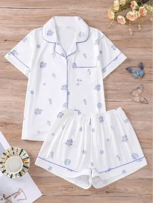 Shein Beach PJ Set thumbnail 1