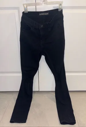 Women’s Black Express Brand Skinny Jeans thumbnail 1
