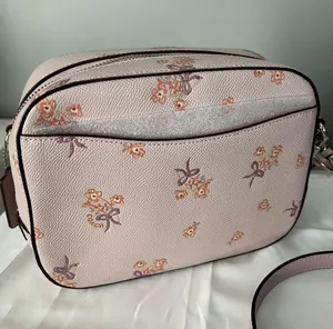 Coach Camera Bag With Floral Bow Print thumbnail 9