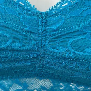 Pink Victoria’s Secret small blue lace bralette thumbnail 2