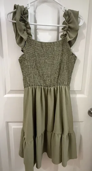 SheIn Green mini dress thumbnail 1