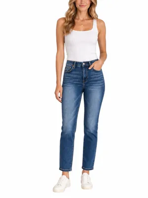 Judy Blue Slim Fit Women’s Jeans Size 30 Stretch Distressed Medium Wash Denim thumbnail 12